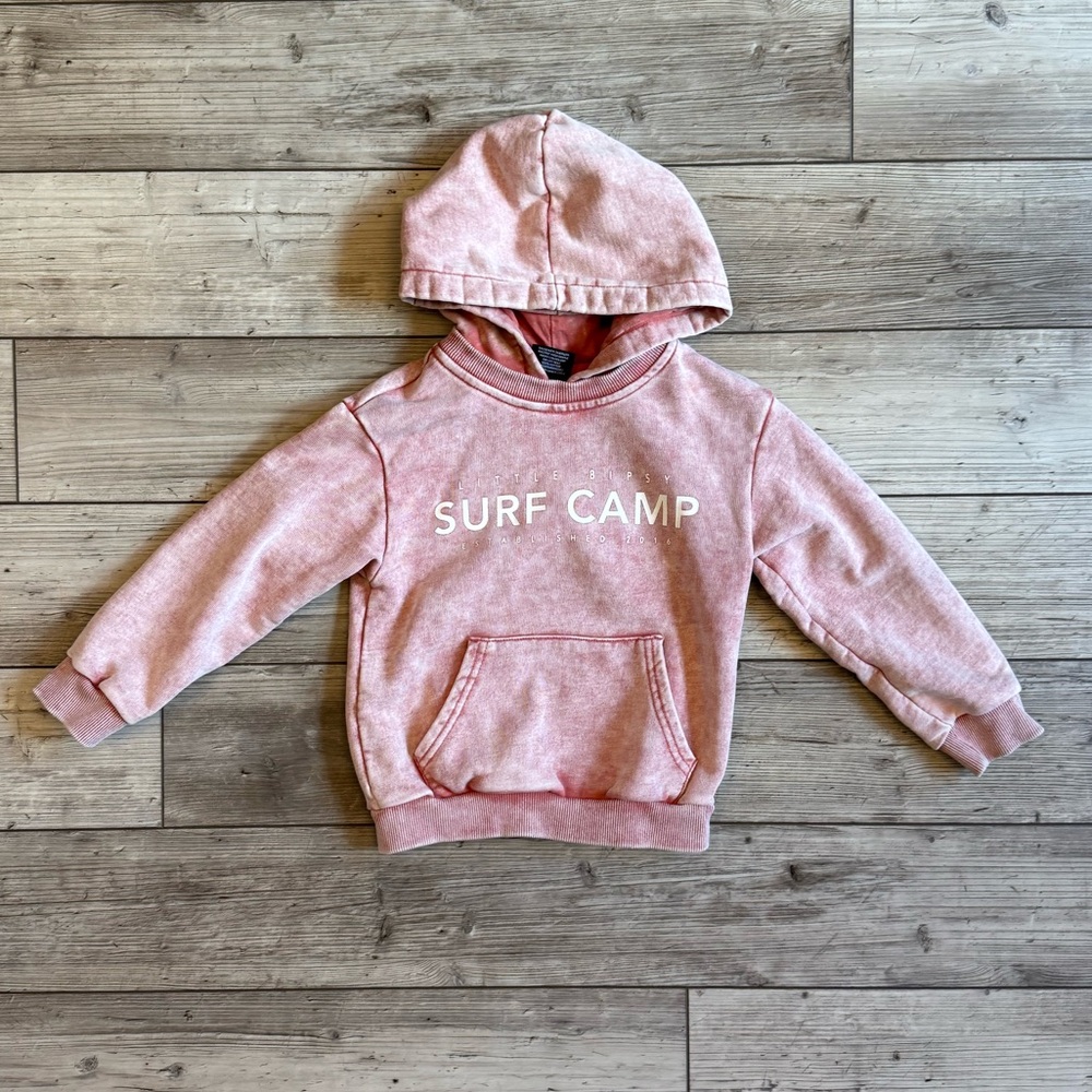 Little Bipsy | Surf Camp Kids Hoodie | Size: 2-3Y